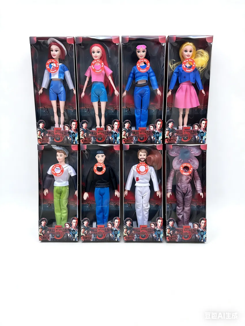 Window box 11.5-inch fully articulated doll with light and music, 8 assorted styles