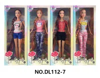 11.5-inch real body movable hand fashion long-haired outfit Barbie doll