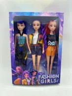 11.5-inch real body 12-joint K-POP witch hunt group Lumi Mira Zoi doll trio