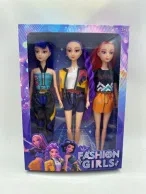 11.5-inch real body 12-joint K-POP witch hunt group Lumi Mira Zoi doll trio