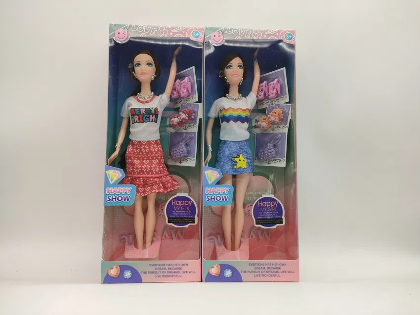 11-inch fashion Barbie doll with hairpins