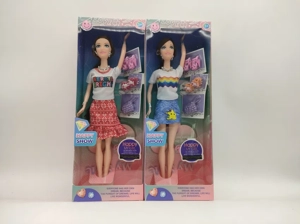 11-inch fashion Barbie doll with hairpins