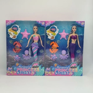 11.5-inch Barbie lighting music mermaid