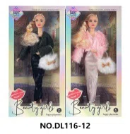 11.5-inch fully articulated fashion gown outfit Barbie doll with handbag