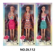 11.5-inch real body movable hand fashion long-haired Barbie doll