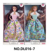 11.5-inch fully articulated fashion dress Barbie doll with handbag