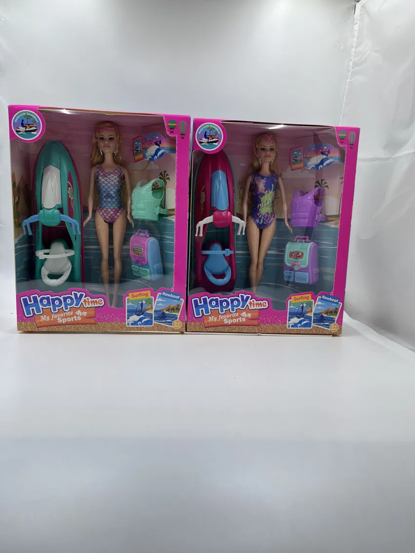 11 inch swimsuit Barbie doll with jet ski