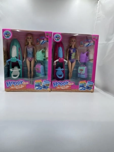 11 inch swimsuit Barbie doll with jet ski