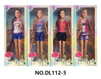 11.5-inch real body movable hand fashion long-haired outfit Barbie doll