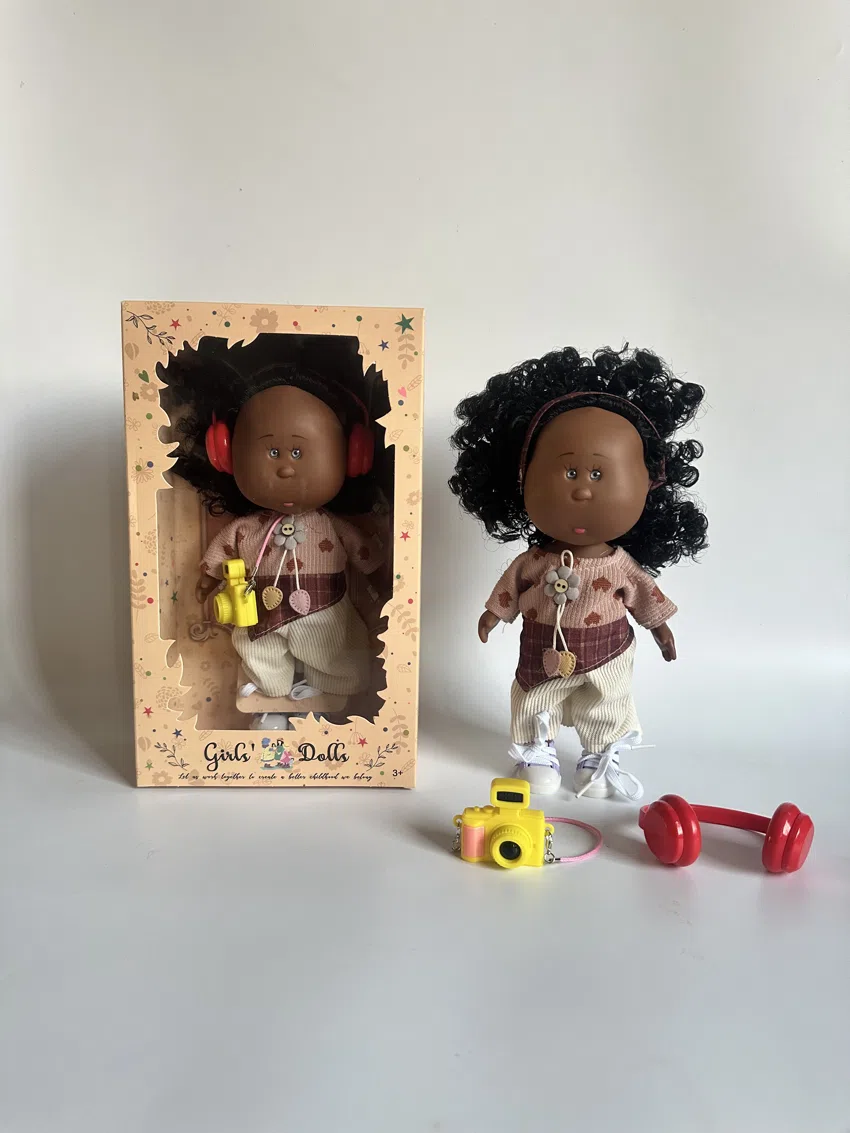 Open window box 24CM high rubber potato doll mixed pack