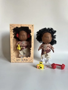 Open window box 24CM high rubber potato doll mixed pack