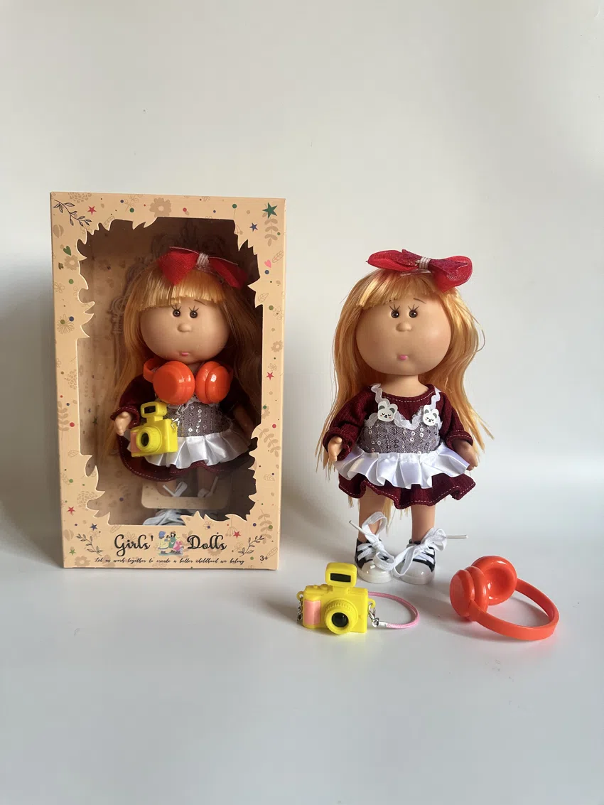 Open window box 24CM high rubber potato doll mixed pack