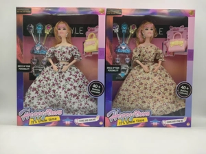 11 inch 9 joint strap cane crown real fashion Barbie doll