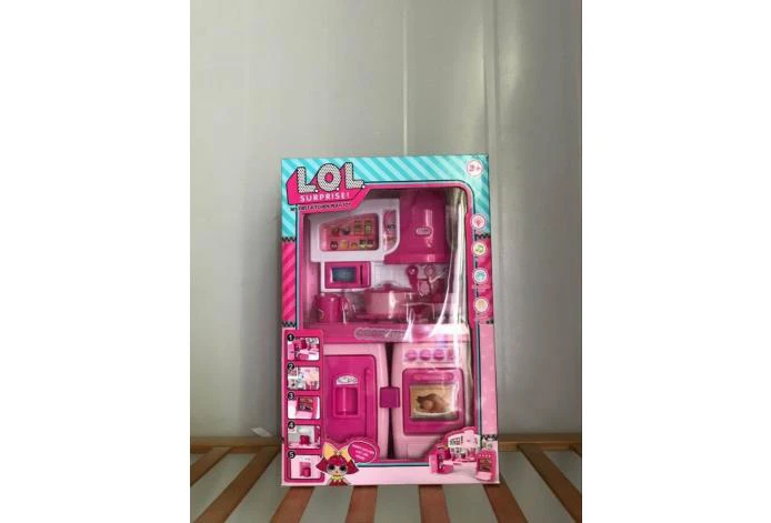 Modular Cabinet with Lights and Music Surprise Dolls