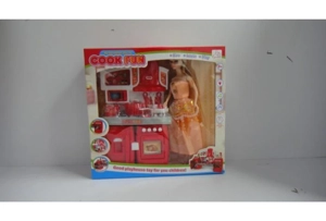 Modular Cabinet Barbie Bright Red with Lights and Music