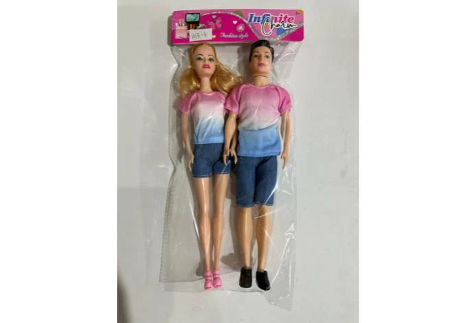 11 inch solid living hand thigh couple Barbie doll with shoes