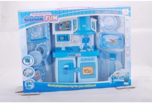 Modular Cabinet Blue with Lights and Music