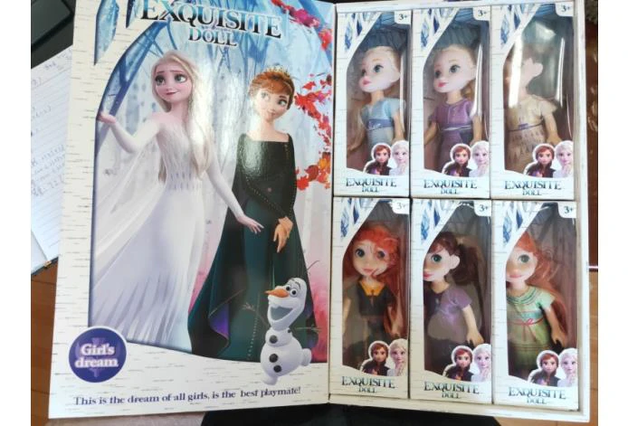 6-inch Frozen Barbie (6PCS)