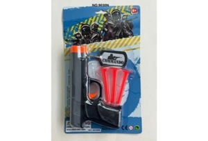 Soft bullet gun set manual soft bullet gun set PVC suction cup soft bullet shooting gun police set