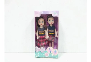 5-inch Solid Doll with Shoes Window Box