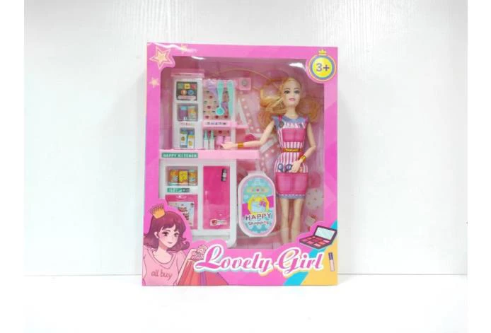 11-inch Solid Body Movable 9-Joint Fashion Barbie Doll