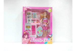 11-inch Solid Body Movable 9-Joint Fashion Barbie Doll