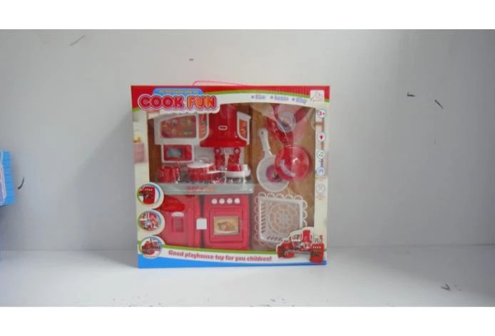 Modular Cabinet Bright Red with Lights and Music