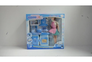 Modular Cabinet Barbie Blue with Lights and Music