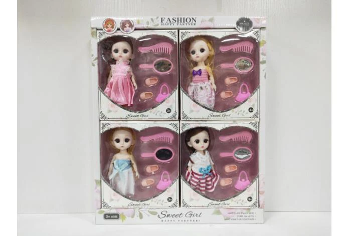 6-Inch Exquisite Doll Display (4PCS) (Whole Box Price)
