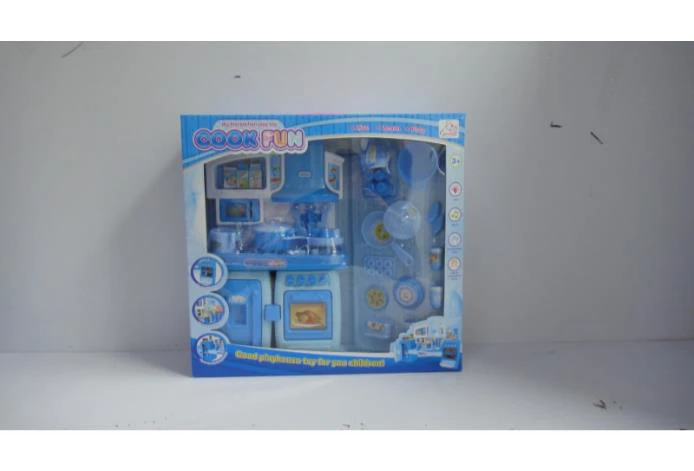 Modular Cabinet Blue with Lights and Music