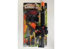 Gun set, big card gun set, shooting gun piece, police set, smash gun, fire gun, simulated toy gun