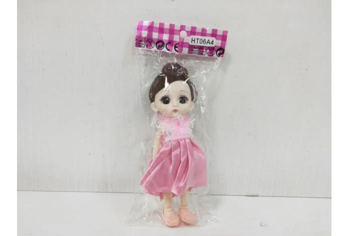 6-Inch Exquisite Doll with Keychain OPP Bag