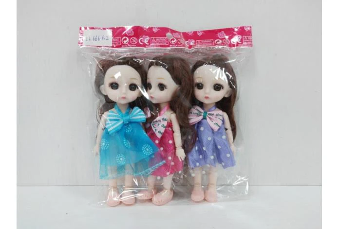 3 6-inch leaf loli dolls