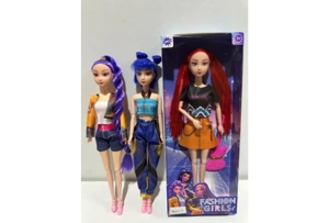 11-inch solid body 11-joint demon-hunting witch doll with shoes, 3 style mix