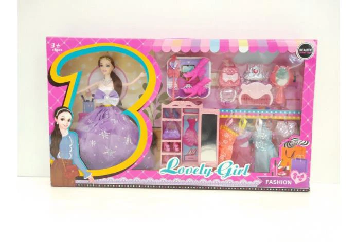 11-inch Solid Body Moveable Hands Fashion Barbie Doll