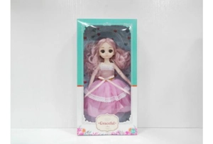 12-Inch Premium Full-Body Doll Window Box