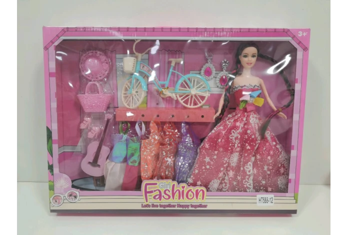 11-inch solid-body poseable Barbie doll