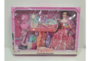 11-inch solid-body poseable Barbie doll