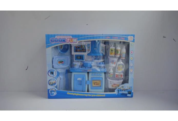 Modular Cabinet Sanitary Blue with Lights and Music