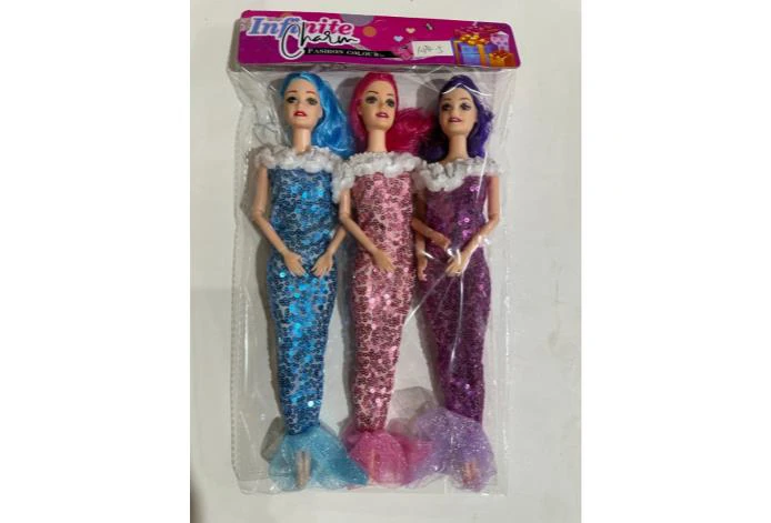 11 inch solid 9 joint thigh Barbie doll strap shoes