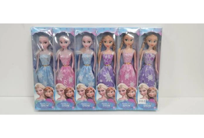 11-inch solid-body poseable Frozen doll (price for 6PCS per box)