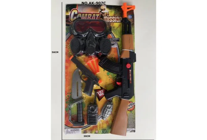 Gun set, large card gun set, manual soft bullet gun set, PVC suction cup, soft bullet, bullet shooting, gun smashing gun, smashing gun, shooting gun, simulated toy gun