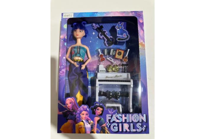 11-inch solid body 11-joint demon-hunting witch doll with shoes