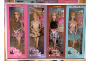 12-joint Barbie + accessories (price for 8PCS full box)