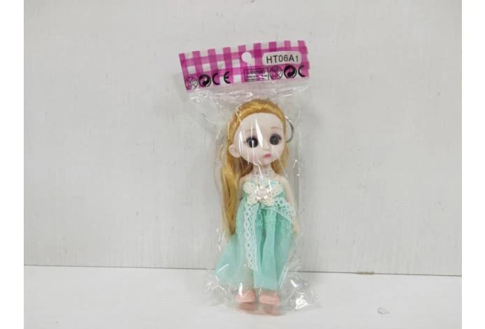 6-Inch Exquisite Doll with Keychain OPP Bag