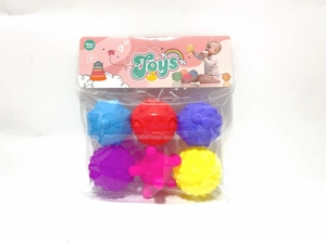 New soft rubber and elastomer expression sensory ball for mother and baby, water play ball, squeeze ball, hand grab ball, bath toy, water spray toy