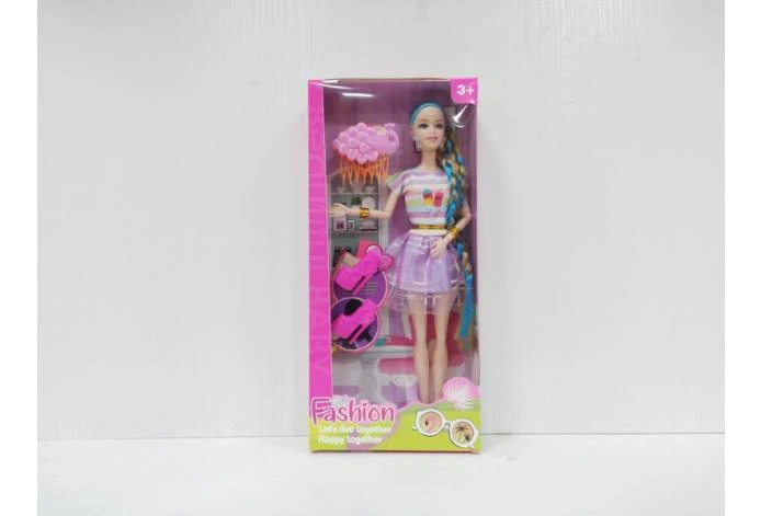9-Joint Thigh Window Box Barbie