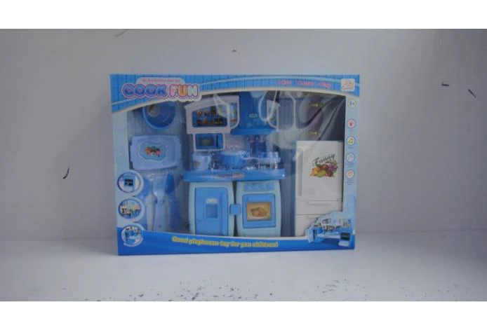 Modular Cabinet Blue with Lights and Music