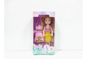 5-inch Solid Doll with Shoes Window Box