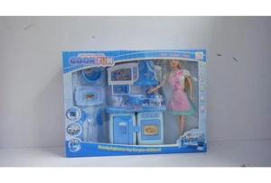 Modular Cabinet Barbie Blue with Lights and Music